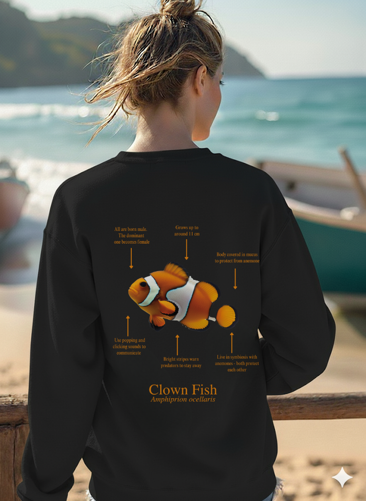 Sudadera ligera de verano ECO Pez Payaso