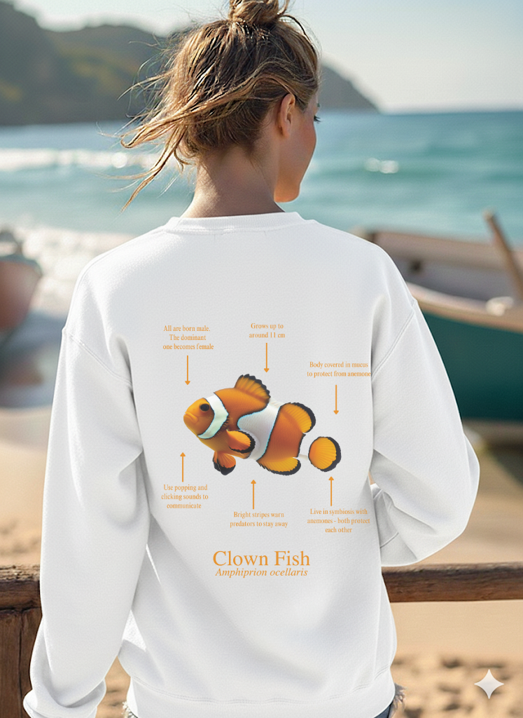 Sudadera ligera de verano ECO Pez Payaso