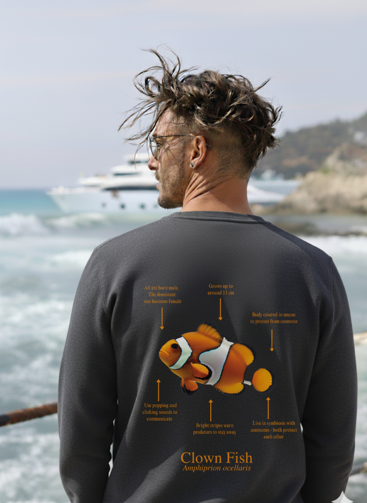 Sudadera premium Pez Payaso