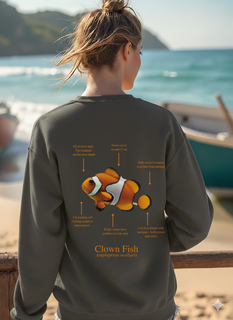 Sudadera ligera de verano ECO Pez Payaso