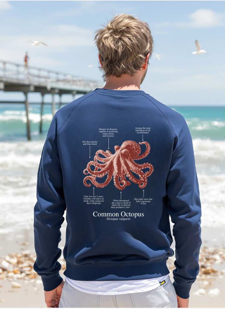 Sudadera ligera de verano ECO Pulpo