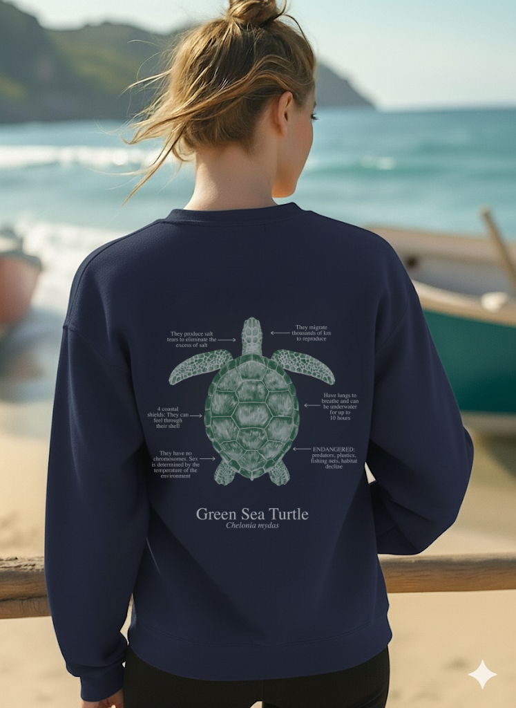 Sudadera ligera de verano ECO Tortuga