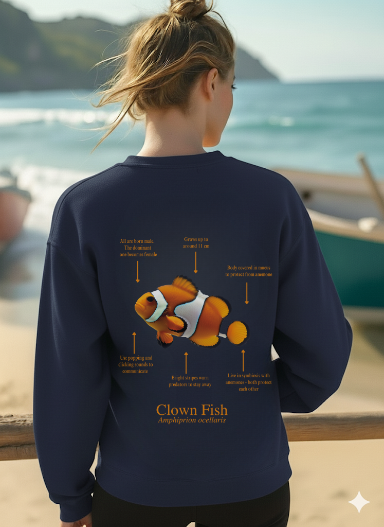 Sudadera ligera de verano ECO Pez Payaso