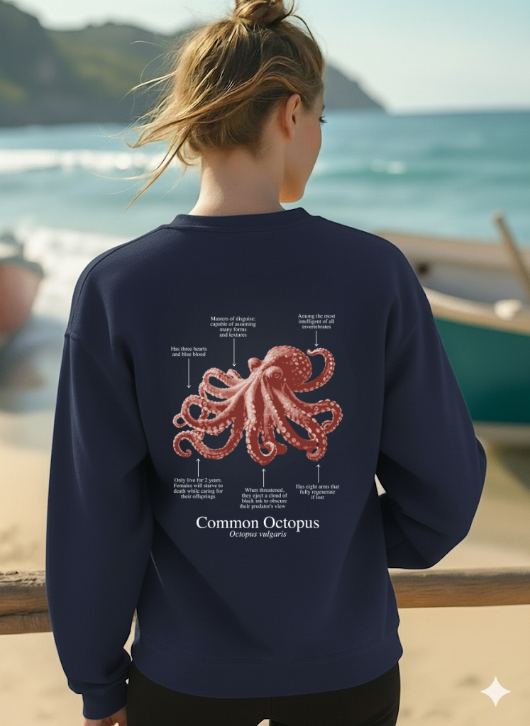 Sudadera ligera de verano ECO Pulpo