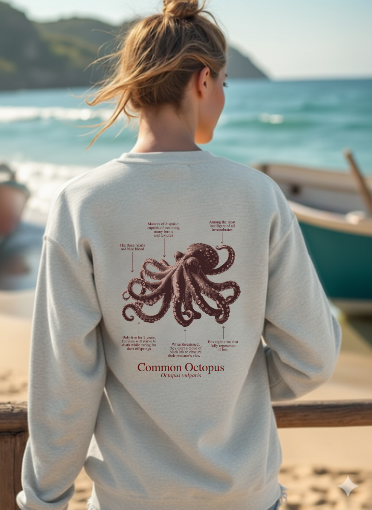 Sudadera ligera de verano ECO Pulpo