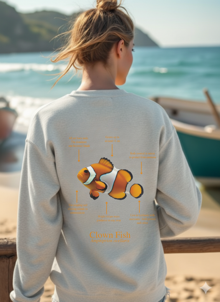Sudadera ligera de verano ECO Pez Payaso