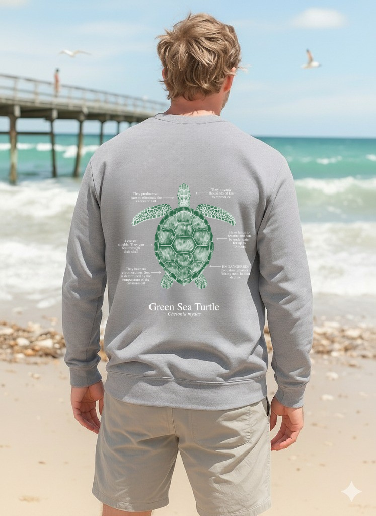 Sudadera ligera de verano ECO Tortuga