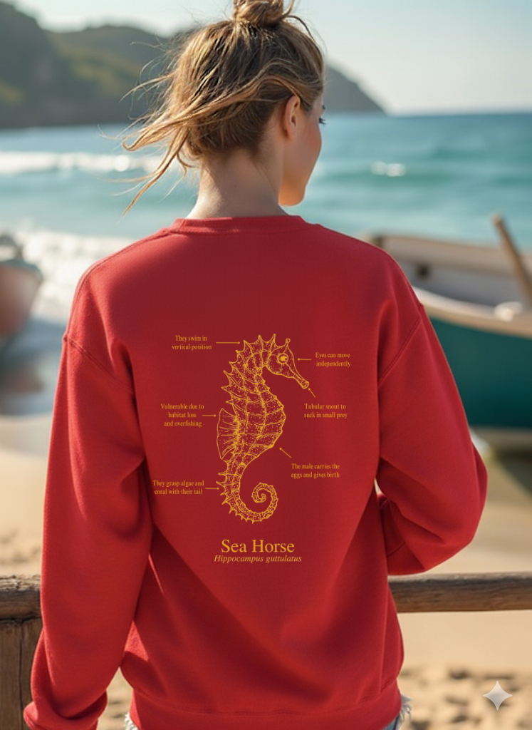 Sudadera ligera verano ECO - Caballito mar