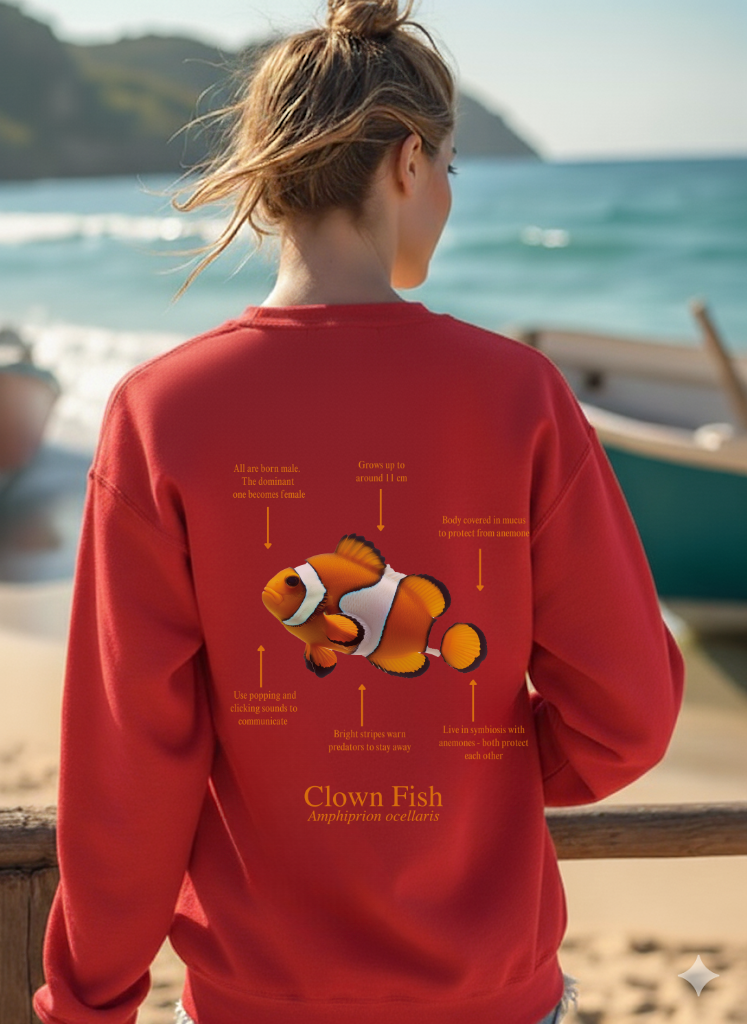 Sudadera ligera de verano ECO Pez Payaso