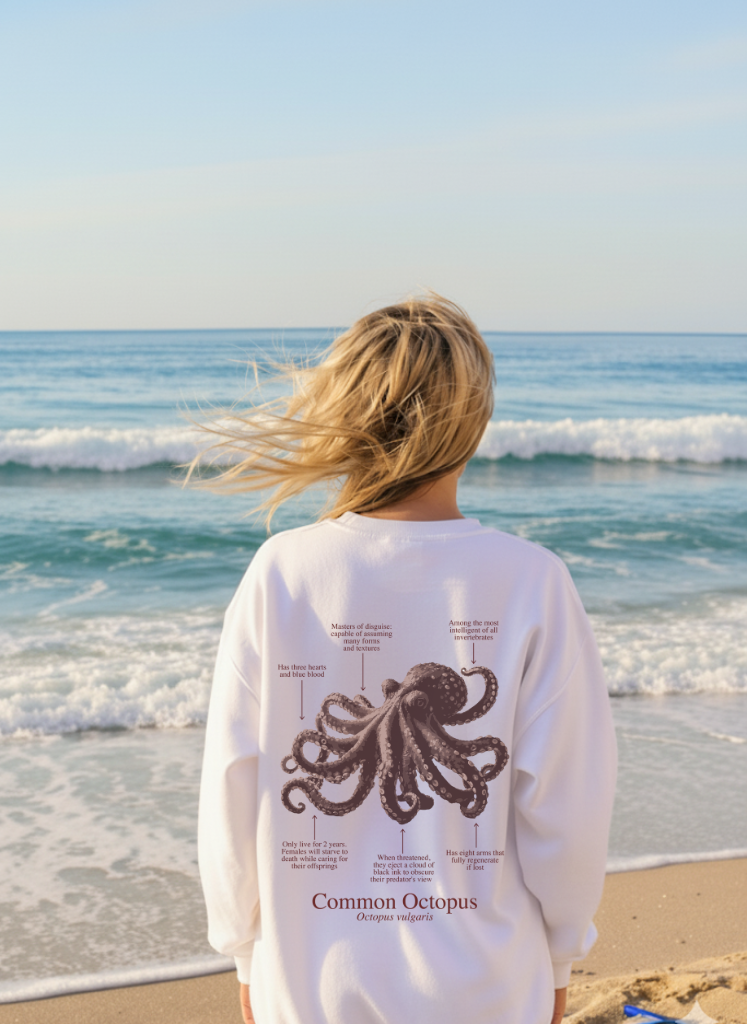 Sudadera premium Pulpo - colores claros