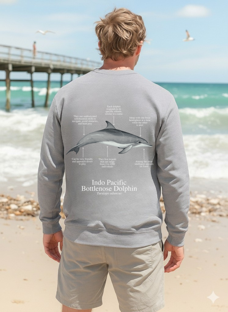 Sudadera ligera verano ECO - Delfín