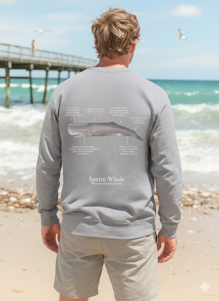 Sudadera ligera verano ECO - Cachalote
