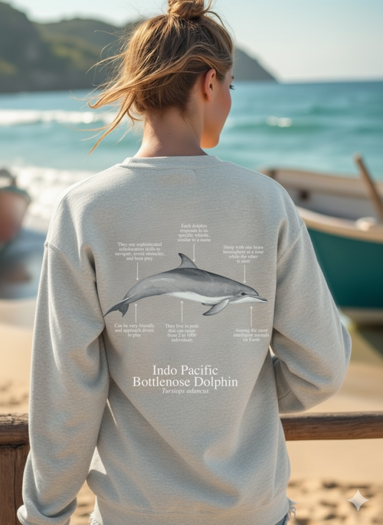 Sudadera ligera verano ECO - Delfín