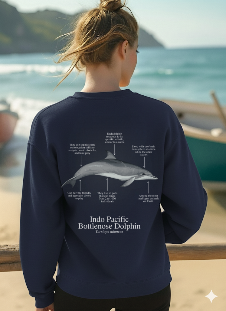 Sudadera ligera verano ECO - Delfín