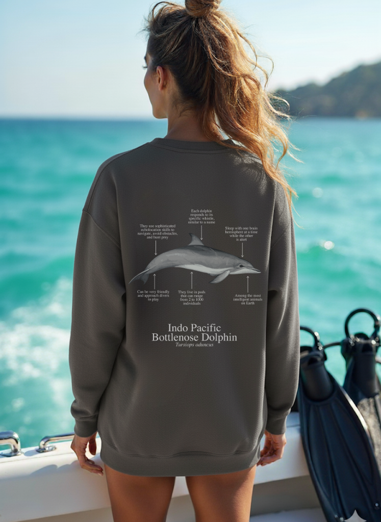 Sudadera premium Delfin - colores oscuros