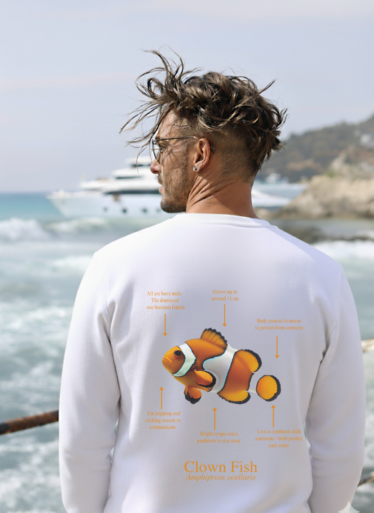Sudadera premium Pez Payaso