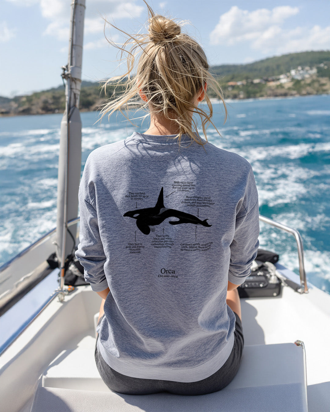 Sudadera ligera de verano ECO - Orca
