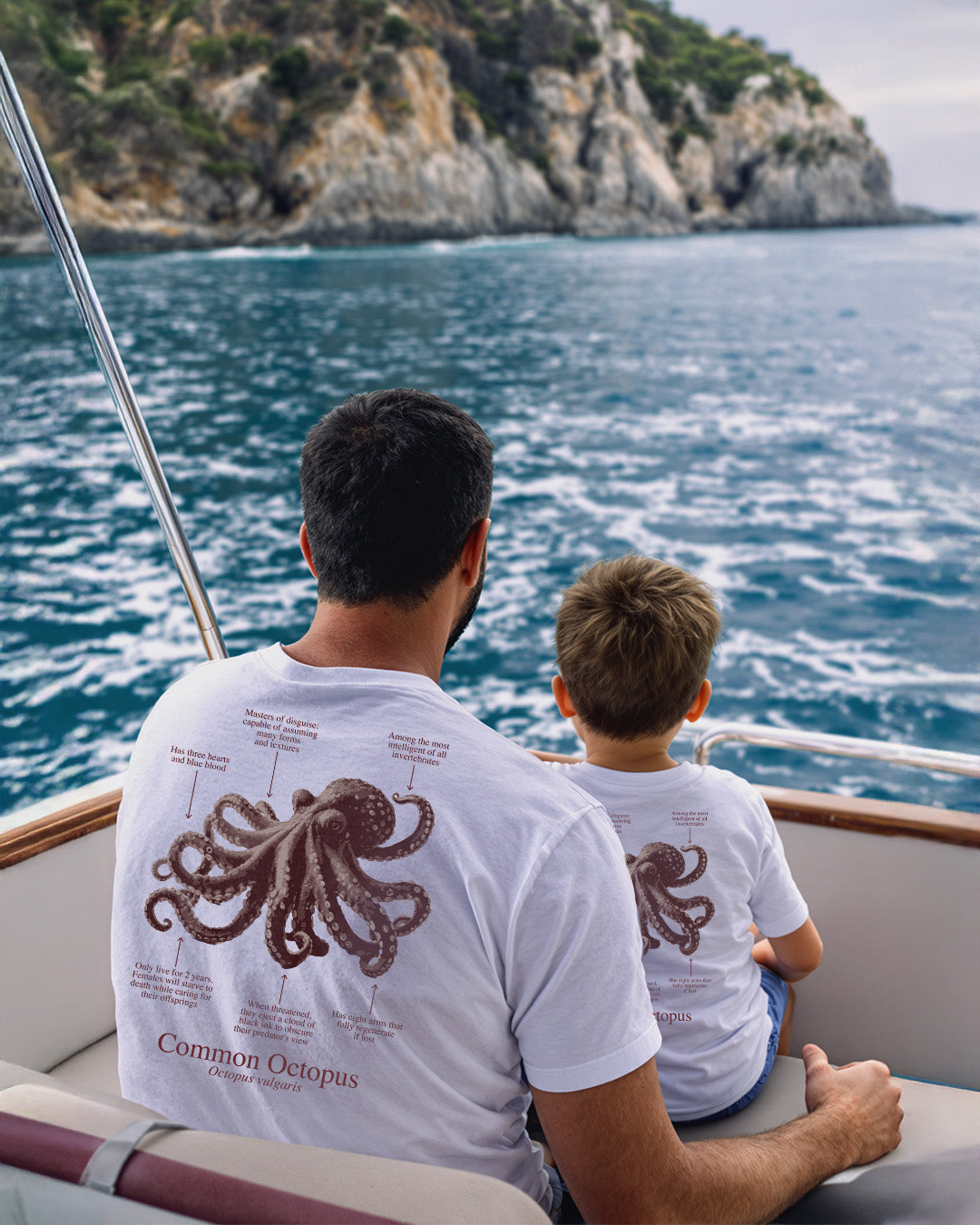 Kids - camiseta algodón orgánico Pulpo
