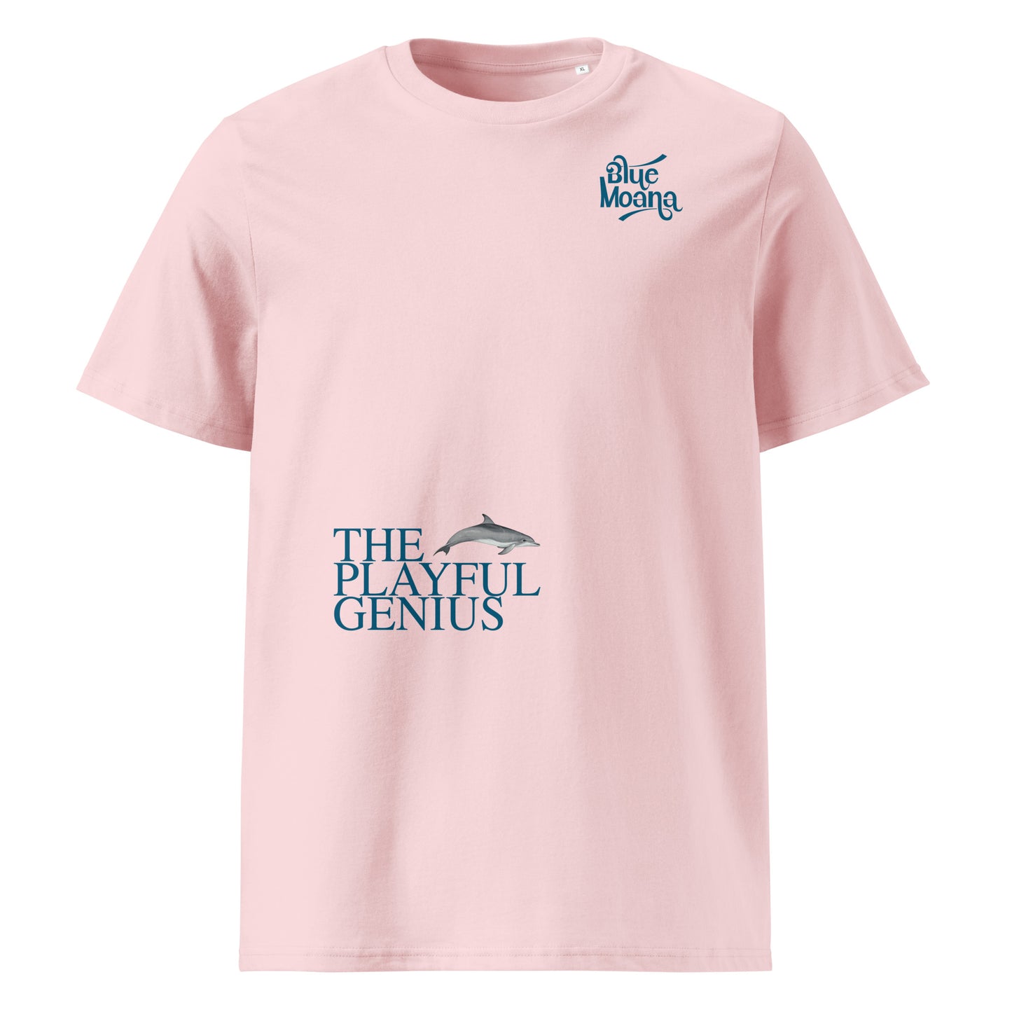 100% cotton Dolphin T-shirt - light colors - unisex