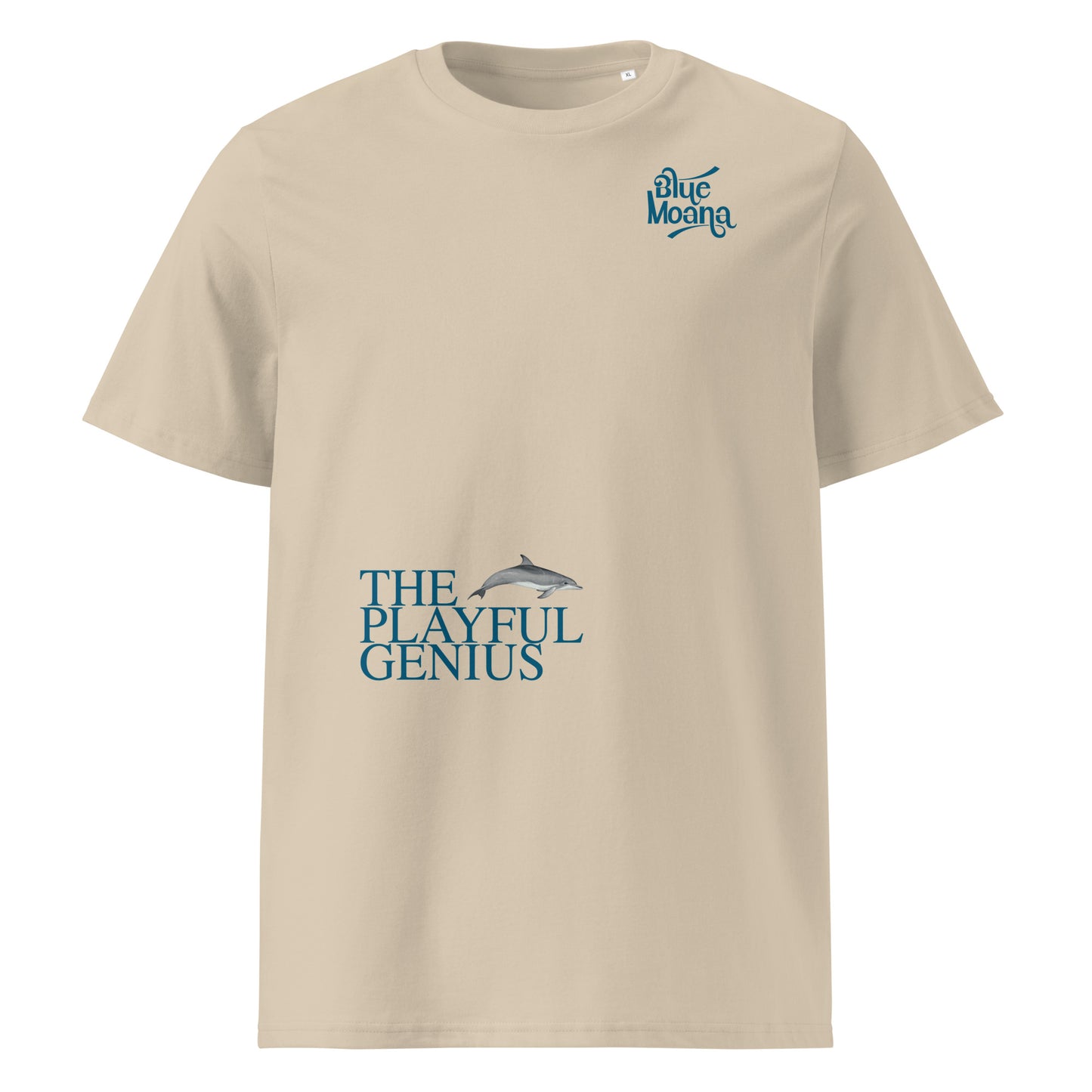 100% cotton Dolphin T-shirt - light colors - unisex