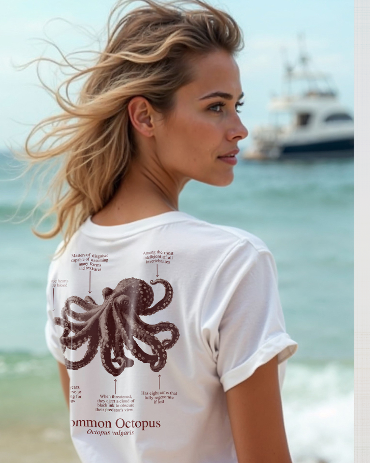 Camiseta chica cuello pico