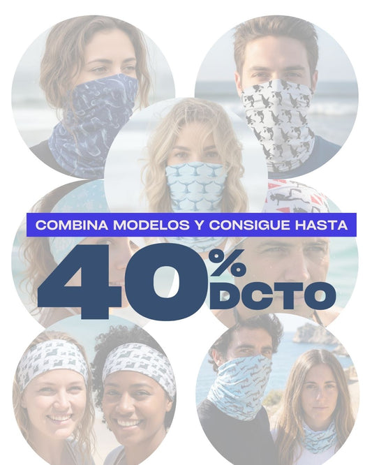 Pack Braga del cuello / Cinta del pelo - compra más y ahorra