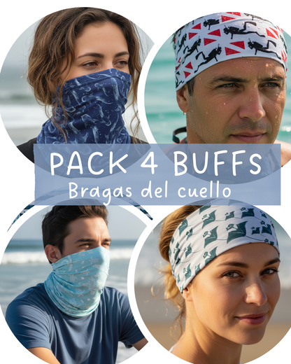 BUFF - Pack 4 (AGOTADO - envíos a partir del 9 Febrero)