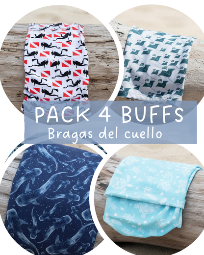 BUFF - Pack 4 (AGOTADO - envíos a partir del 9 Febrero)