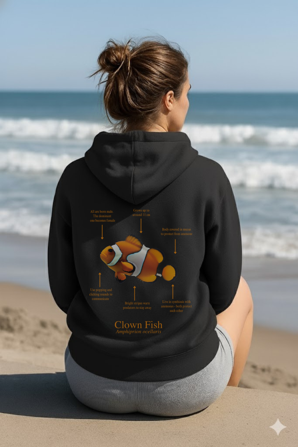 Hoodie (NEW) Pez payaso