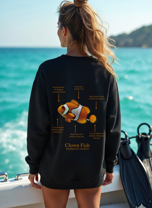 Sudadera premium Pez Payaso