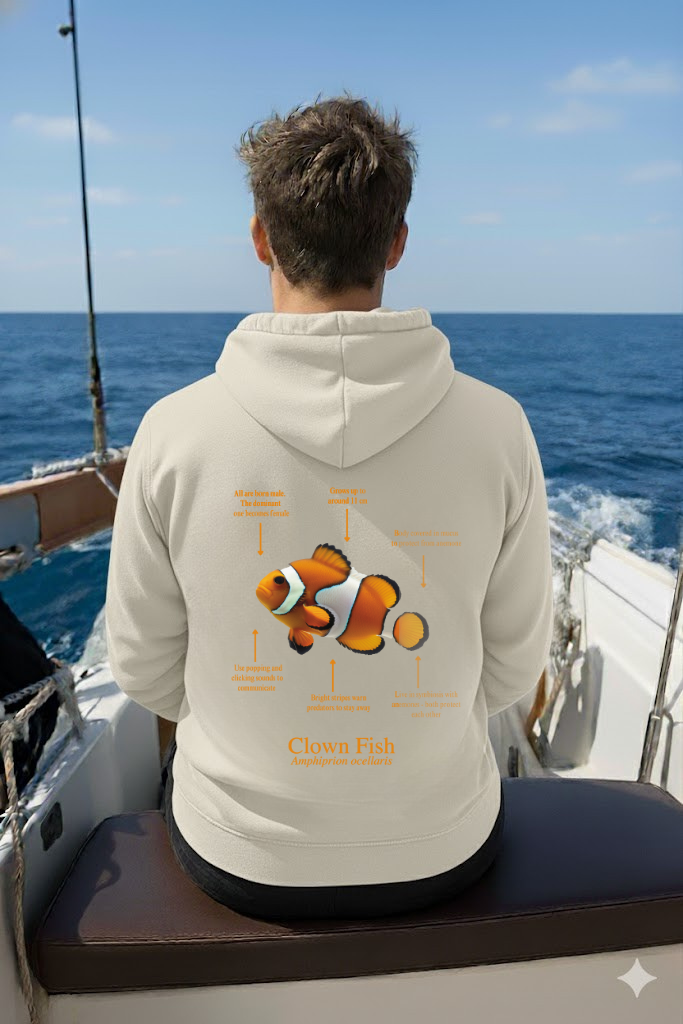 Hoodie (NEW) Pez payaso