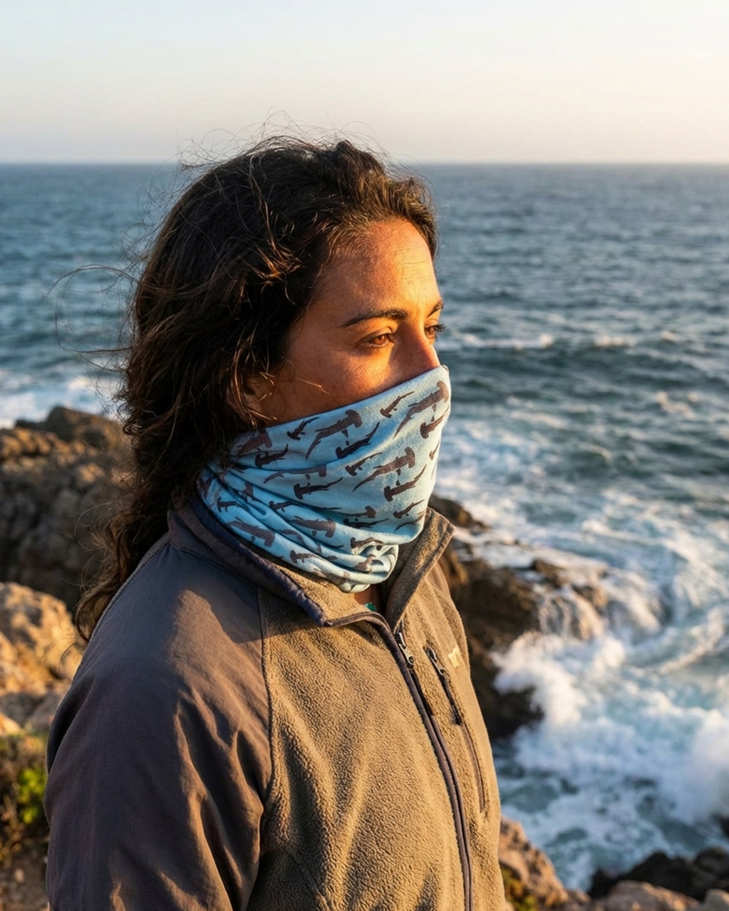 Pack Strap y Braga cuello. Tiburón Martillo