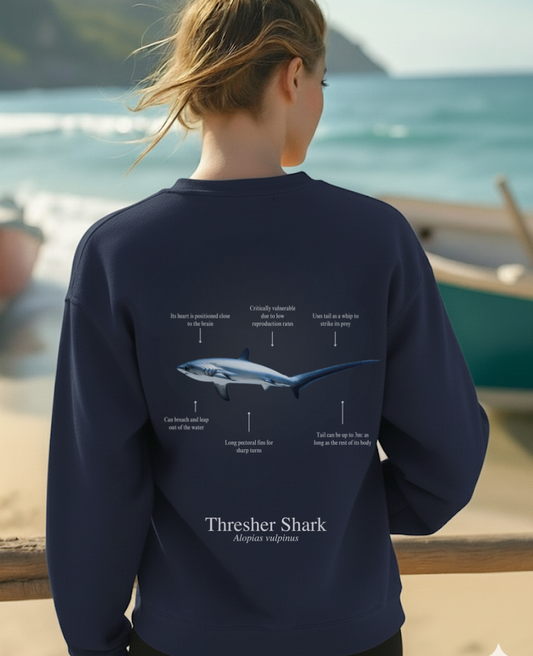 Sudadera ligera de verano ECO - Tiburón Zorro