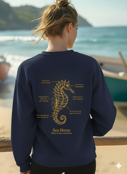 Sudadera ligera verano ECO -  Caballito mar