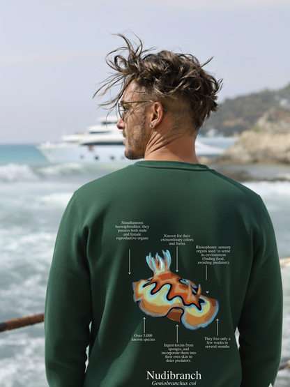 Sudadera premium Nudibranquio - colores oscuros