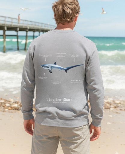Sudadera ligera de verano ECO - Tiburón Zorro