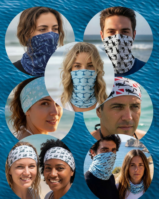 Braga del cuello / Cinta del pelo Dive in Green