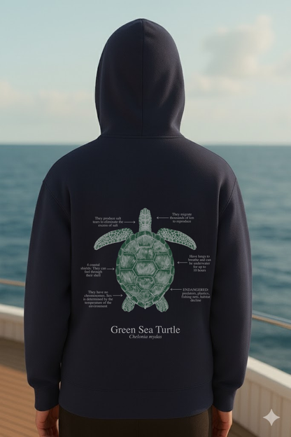 Hoodie (NEW) Tortuga colores oscuros