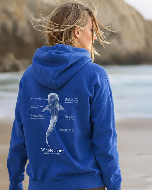 Tiburón Ballena Hoodie (NEW) Colores oscuros