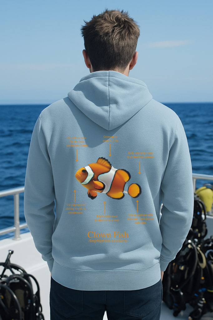 Hoodie (NEW) Pez payaso