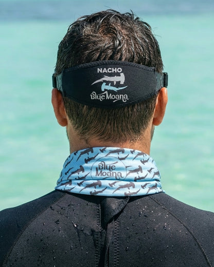 Pack Strap y Braga cuello. Tiburón Martillo