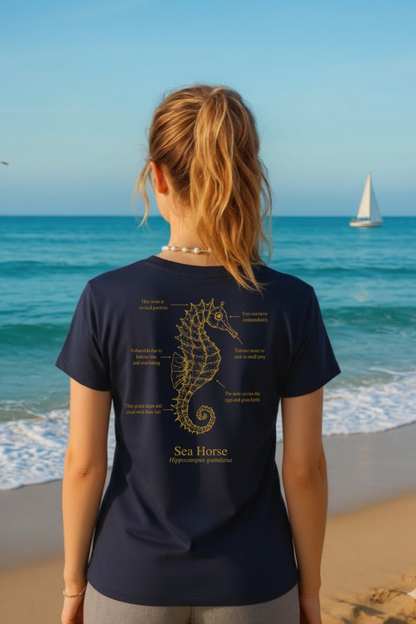 Unisex T-shirt Seahorse