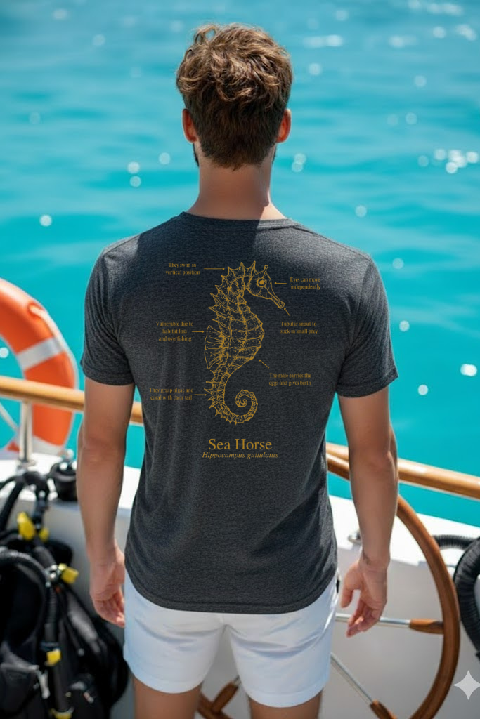 Unisex T-shirt Seahorse
