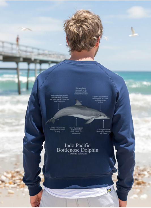 Sudadera ligera verano ECO - Delfín