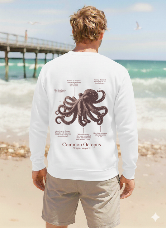 Sudadera premium Pulpo - colores claros