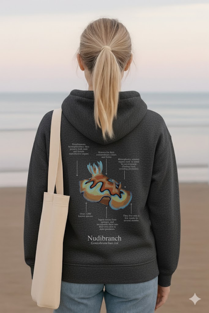 Hoodie (NEW) Nudi colores oscuros
