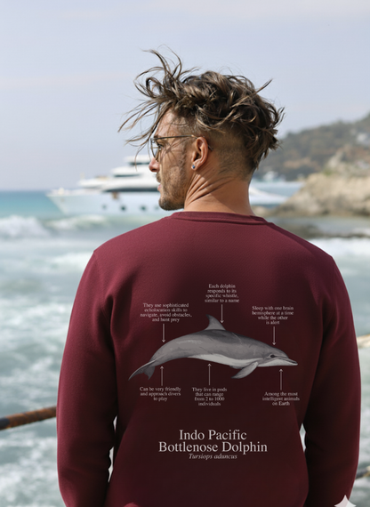 Sudadera premium Delfin - colores oscuros