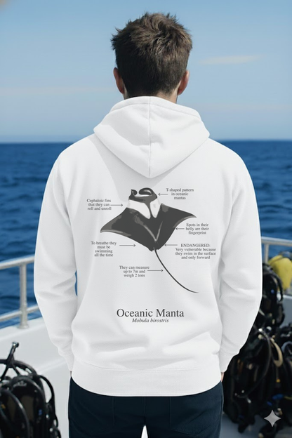 Hoodie (NEW) Manta colores claros