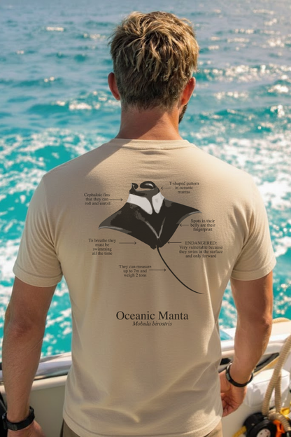 Camiseta 100% algodón Manta - colores claros - unisex