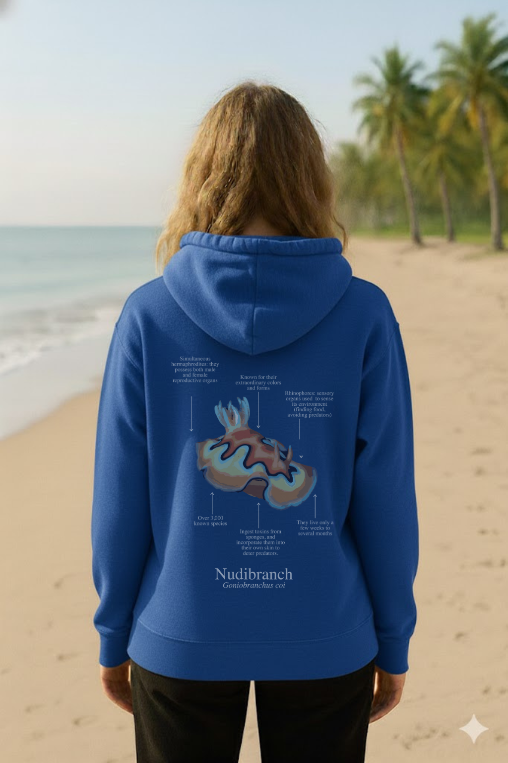 Hoodie (NEW) Nudi colores oscuros
